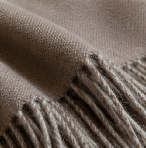 Alpaca Throw Blanket